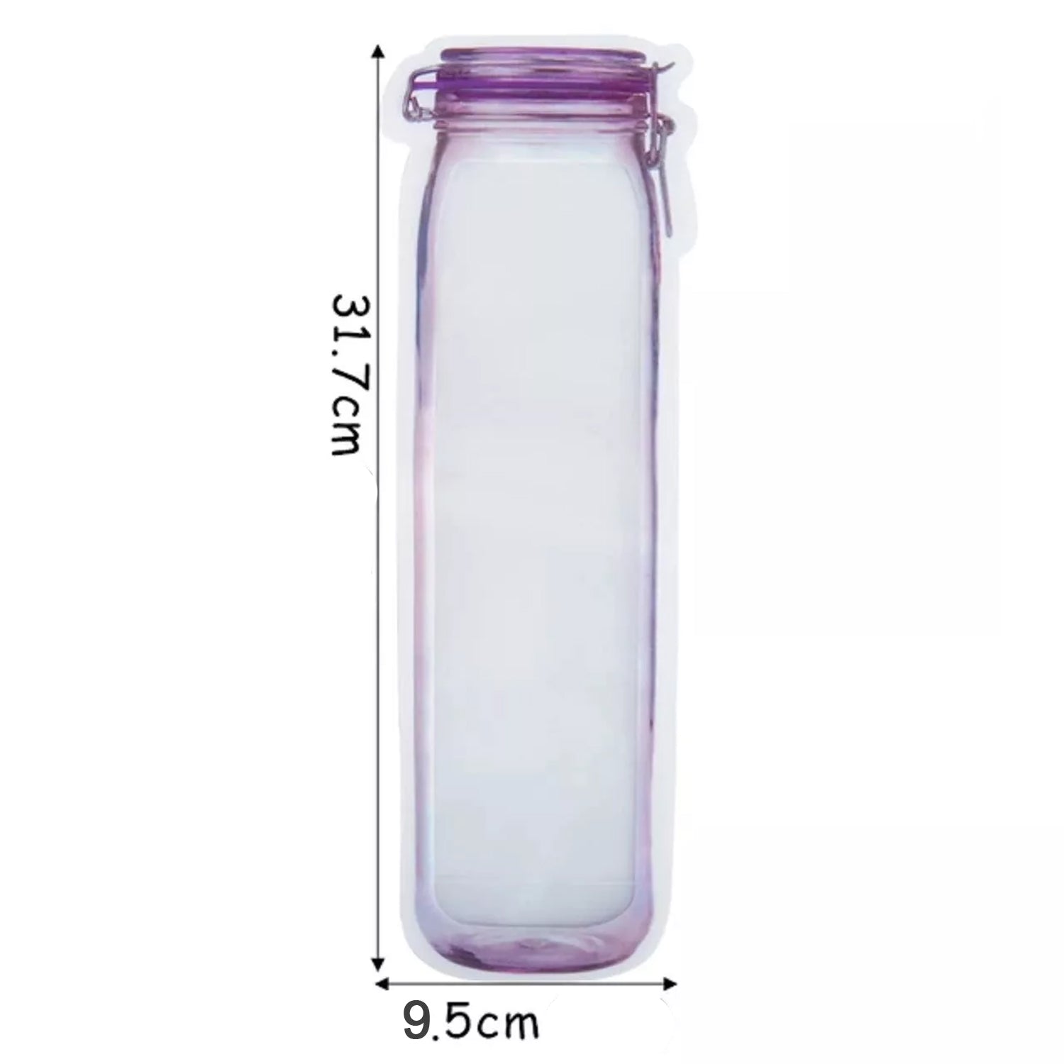 Food Storage Bag Bottles Shape Ziplock Bags Reusable (1 Pc  500 Ml) Food Storage Bag Bottles Shape Ziplock Bags Reusable (1 Pc  500 Ml)